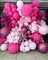 Hot Pink Latex Party Balloons, 100 Pack 12 inch Round Helium Pink Balloons for Valentine's Day Wedding Birthday Party Backdrop Decorations